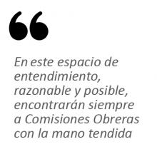 La propuesta busca encontrar un consenso donde todos se sientan identificados y nadie pierda.